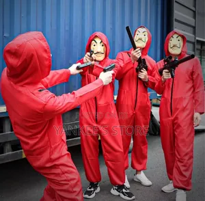 Quality Money Heist Coverall Costume