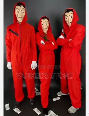 Quality Money Heist Coverall Costume
