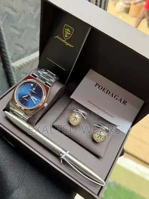 Luxury Watch + Cufflink + Pen
