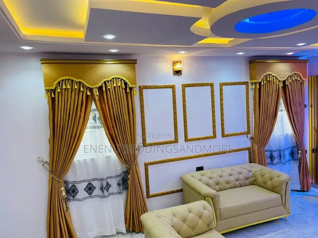 Gold Turkish Curtains