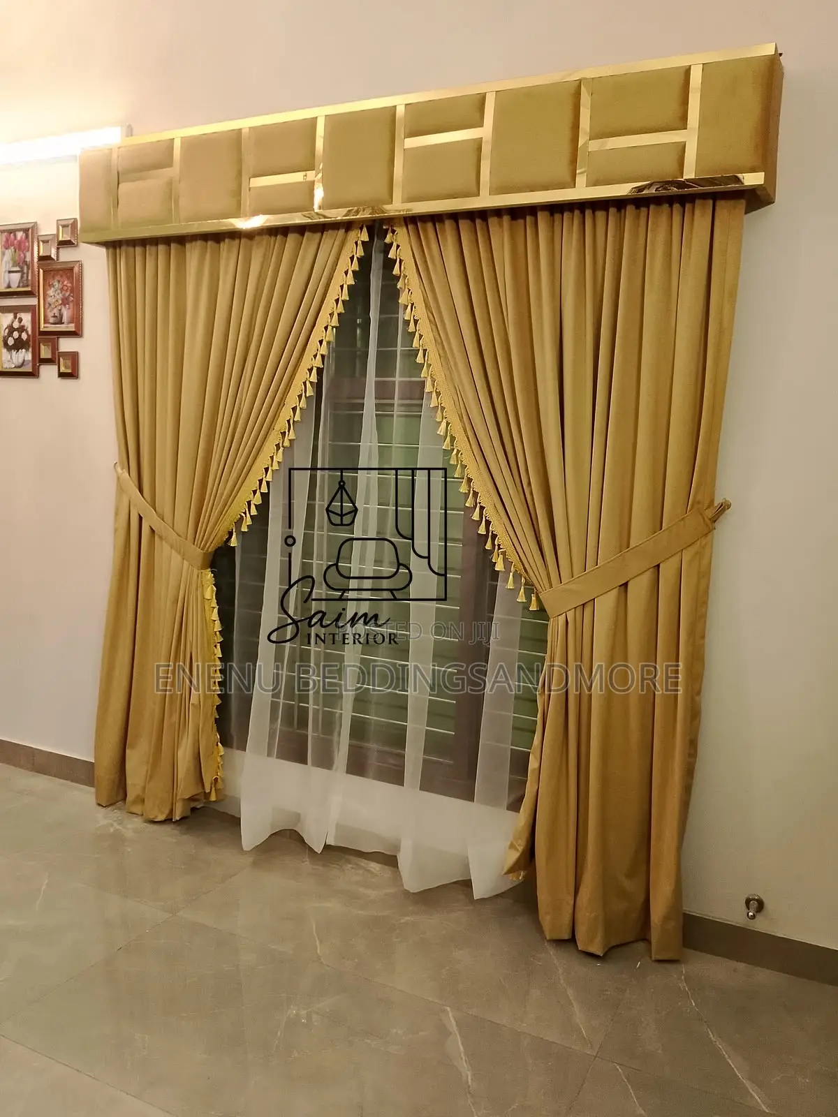 Gold Turkish Curtains
