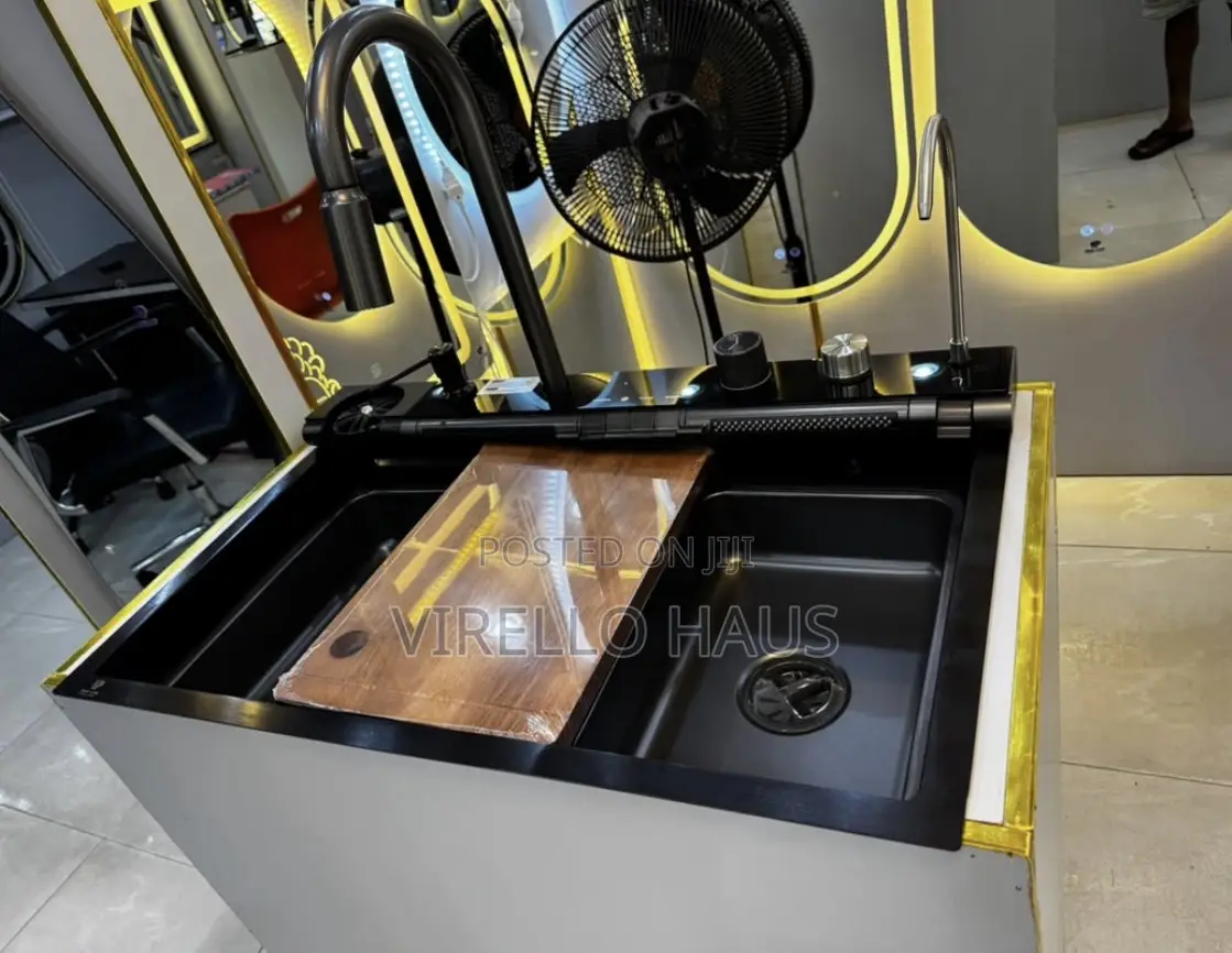 Black Executive Kitchen Sink