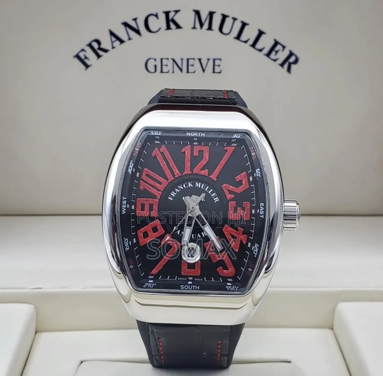 Franck Muller Vanguard (Red Numerals)