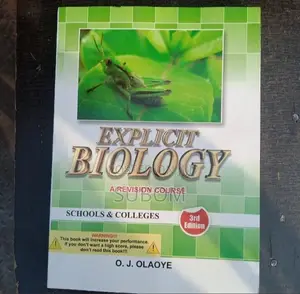 Explicit Use of English, Biology, Chemistry O. J. Olaoye