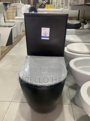 Matt Black Wc Set