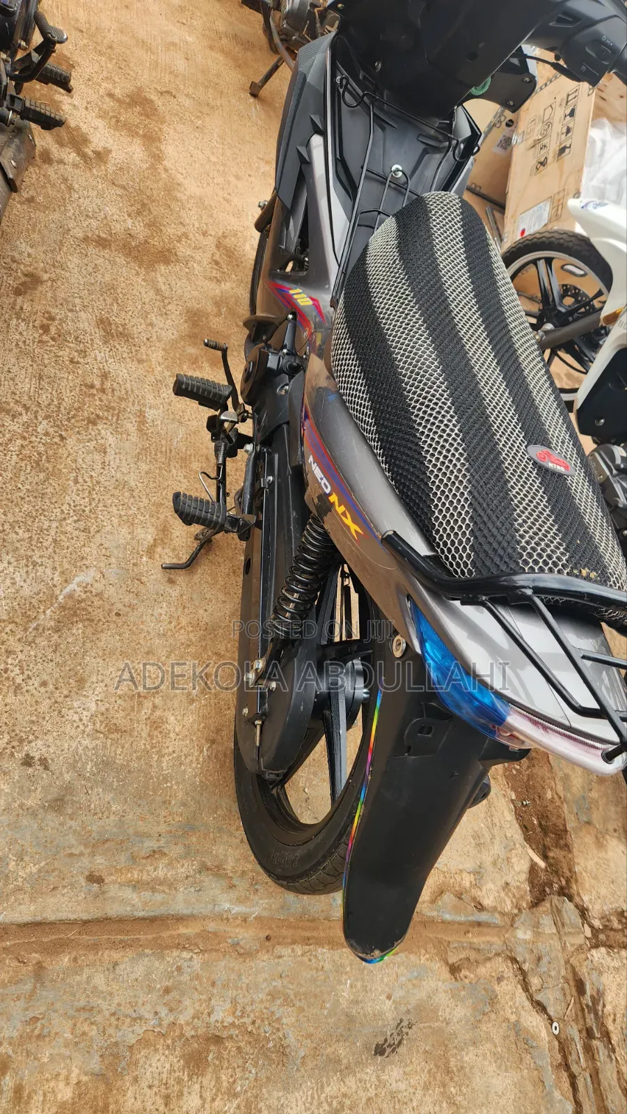 TVS Neo NX 2025 Gray