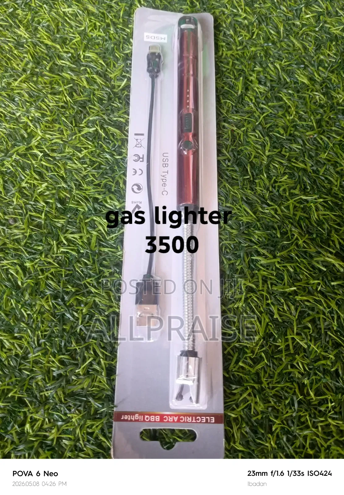 Rechargeable Lighter (Portable)