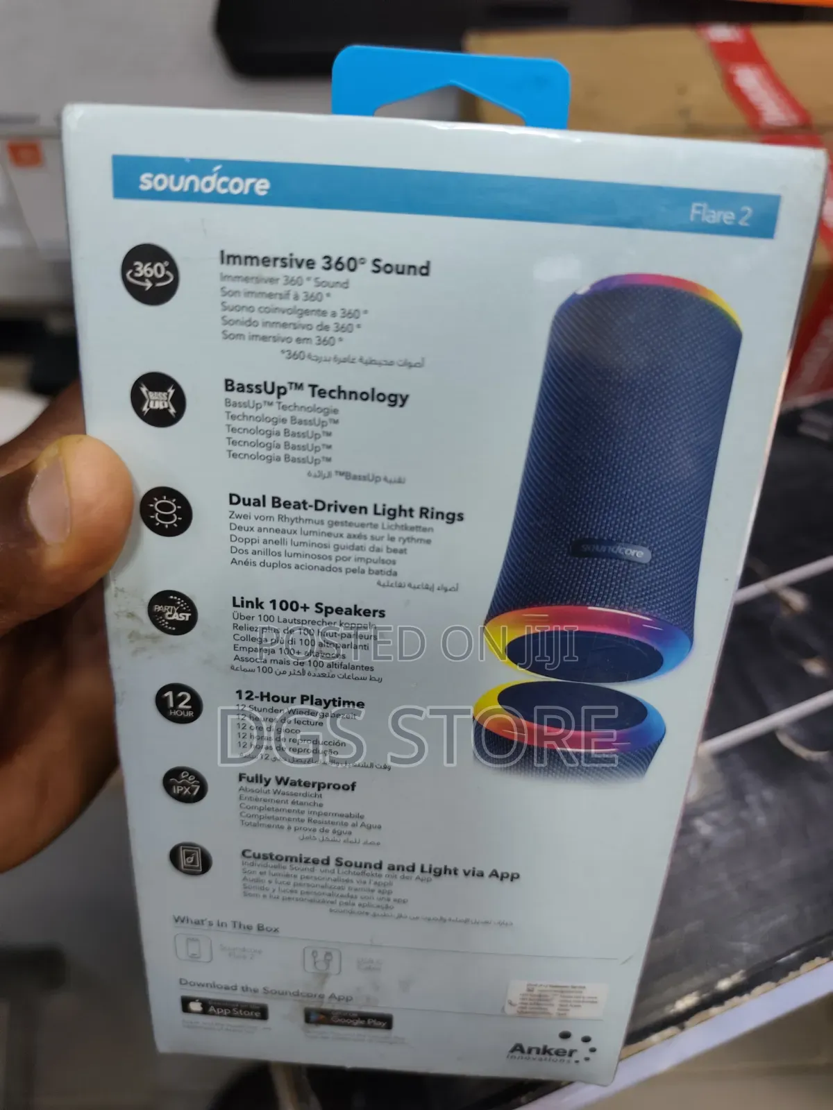 Anker Soundcore Flare 2 Bluetooth Speaker