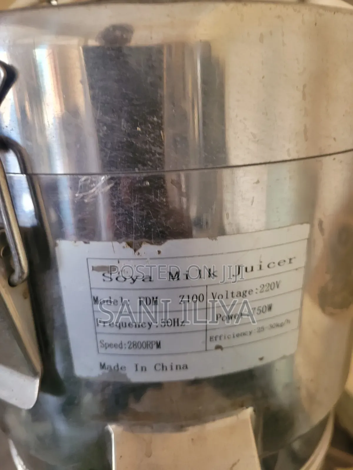 Soya Tigernut Exractor