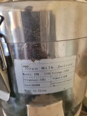 Soya Tigernut Exractor