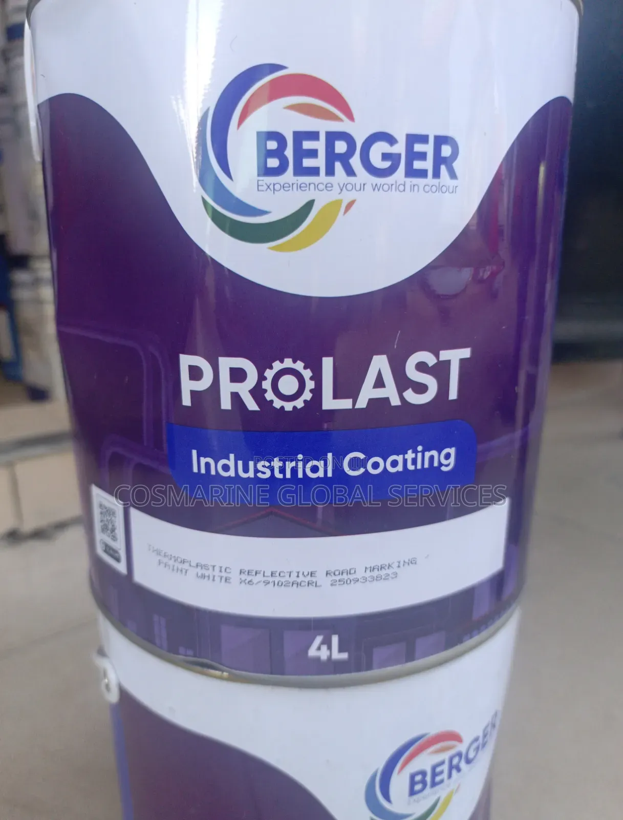 Berger Reflective Road Marking Paint