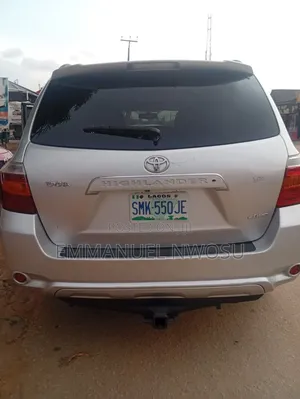 Toyota Highlander 2008 Silver