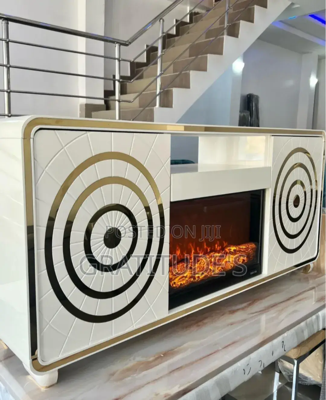 Electric Fireplace Tv Console