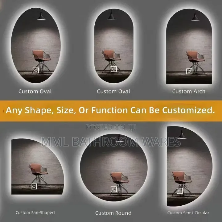 Modern Minimalist Frameless Led Mirrors