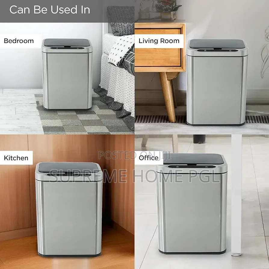 High Quality 12l Sensor Smart Dustbin
