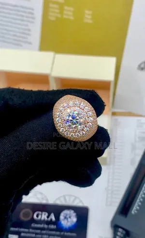 Xvip Luxury 3d Buss Down VVS Moissanite Diamond Rings for Men 