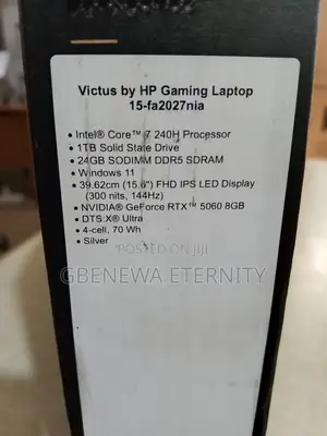 New Laptop HP 15 16GB Intel Core 7 SSD 1T