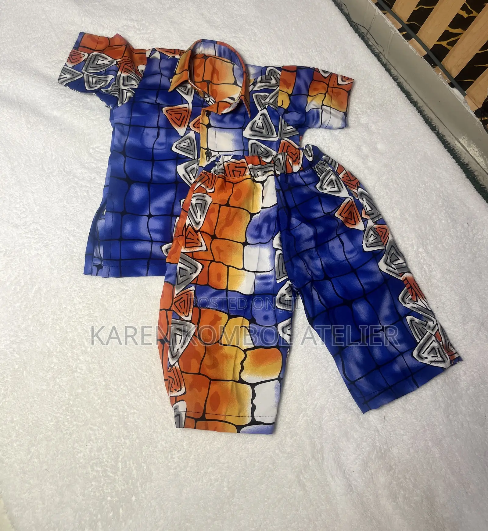 Luxury Boys Shirt Trouser Set