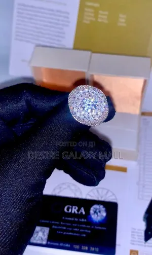Xvip Premium 3d Buss Down VVS Moissanite Diamond Rings for Men 
