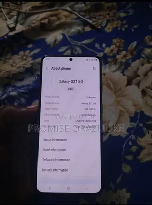 Samsung Galaxy S21 5G 256 GB Black