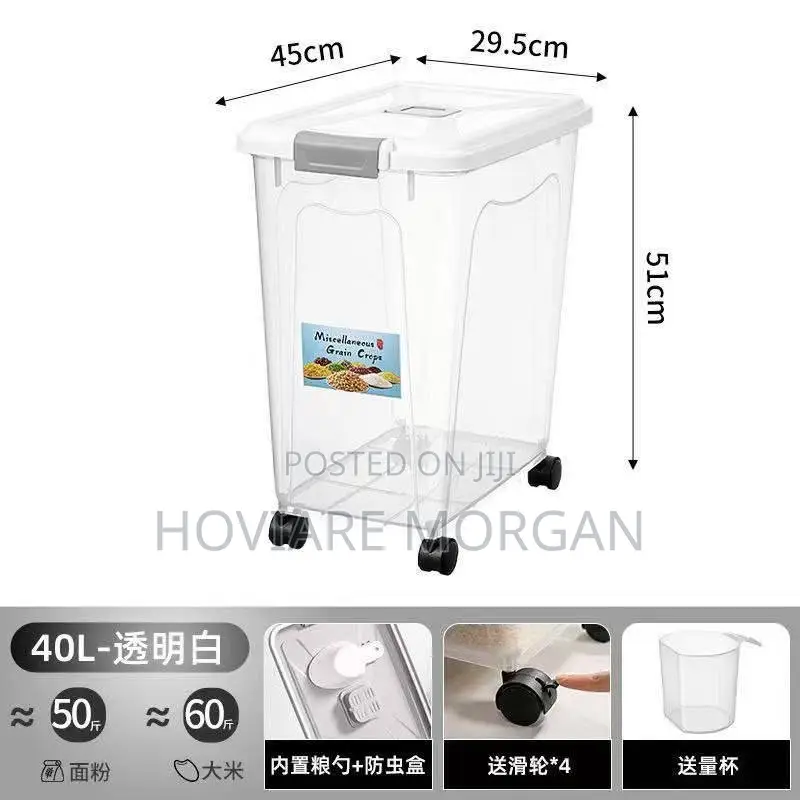 40kg Rice Bucket