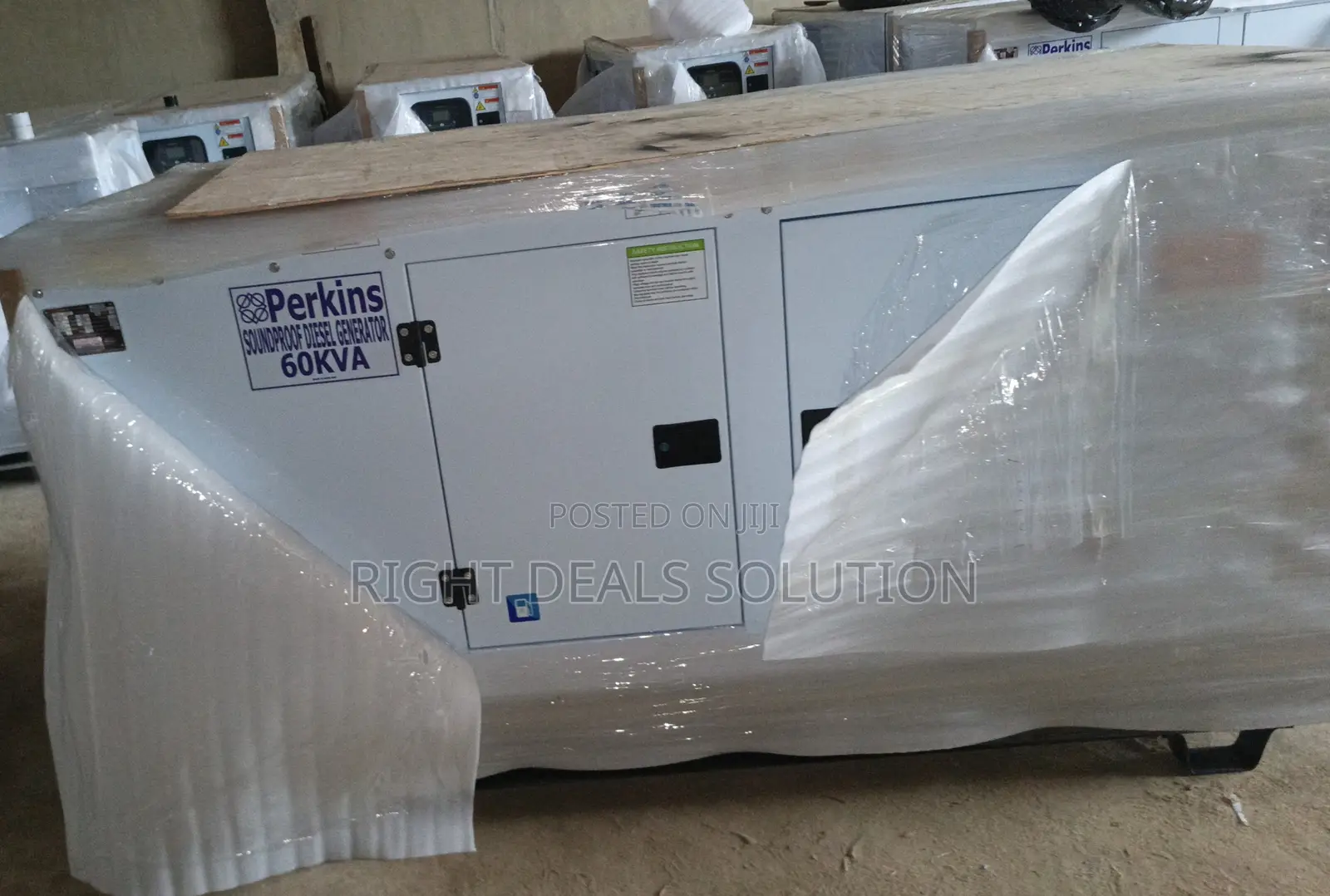 Perkins 60kva Generator With Heavy Duty Built Engine