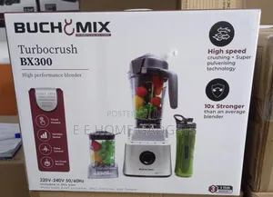 Buchymix 3liters 2200w Premium Digital Turbocrush Blender | Bx300 Io