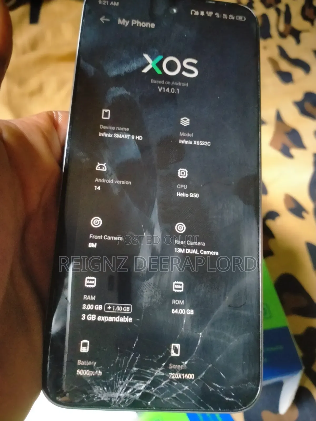 Infinix Smart 9 64 GB Silver