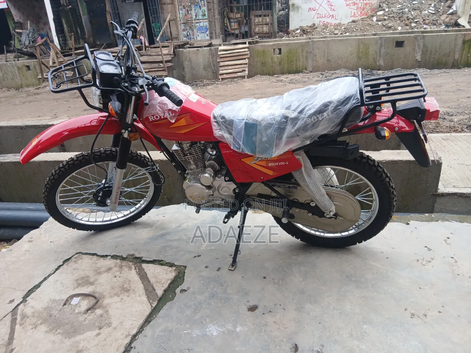 New Royal Motorcycle 2025 Red