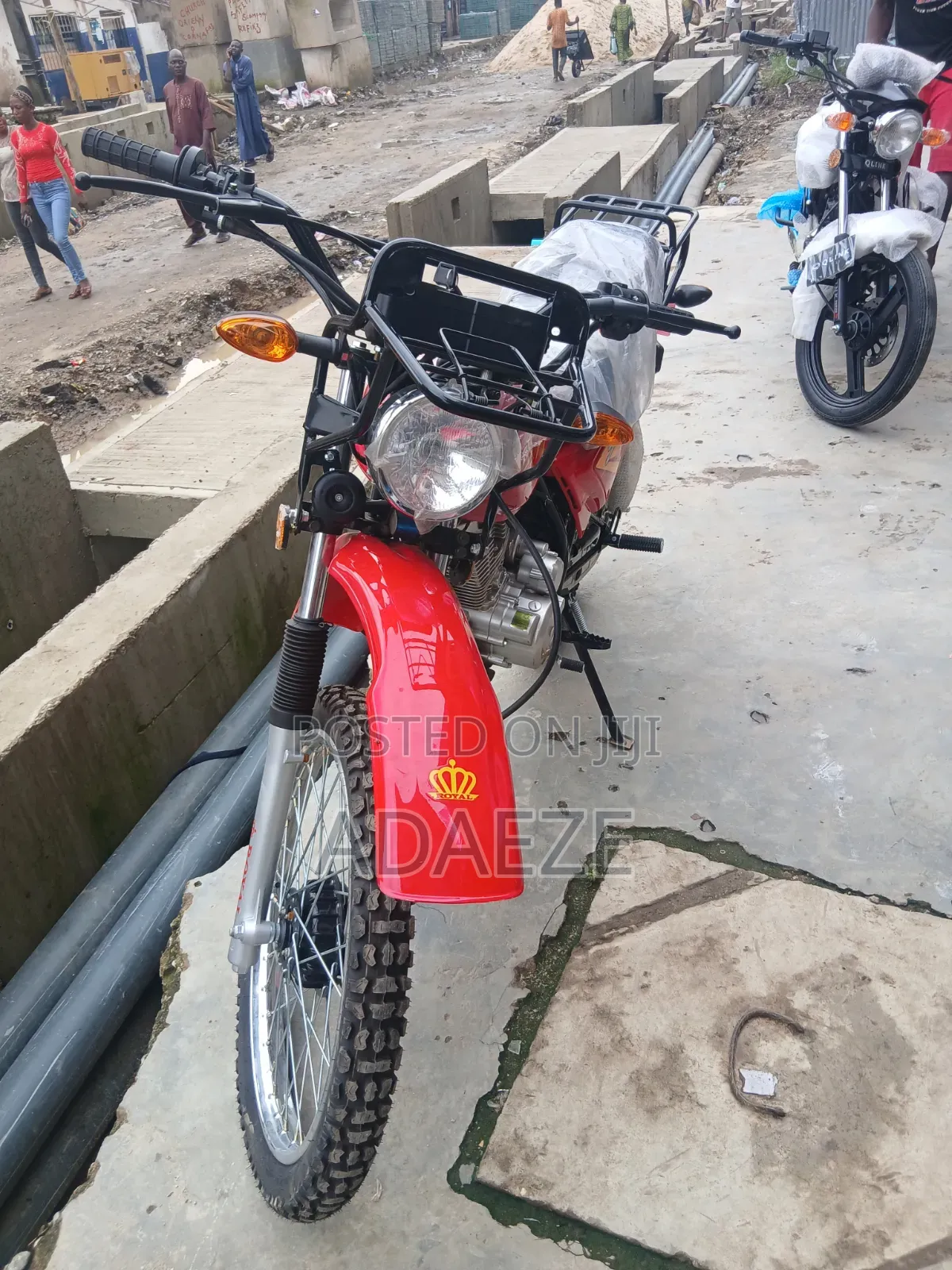 New Royal Motorcycle 2025 Red