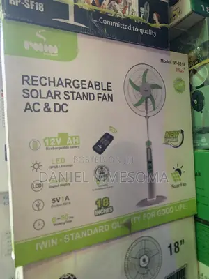 Iwin Rechargeable With Pannel