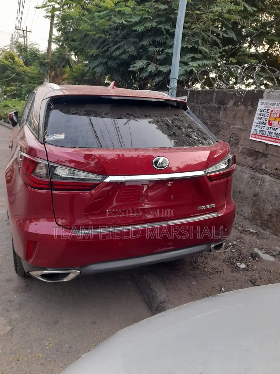 Lexus RX 350 AWD 2016 Red