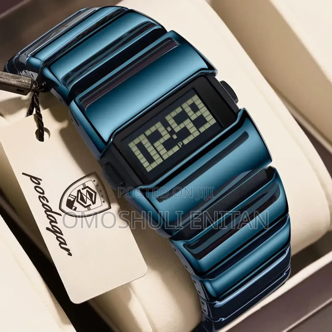 Poedagar Chain Digital Display Watch Available