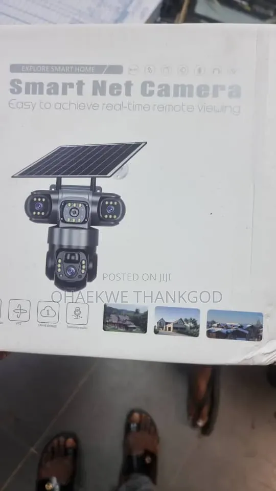 Solar 3lens 4g PTZ Camera