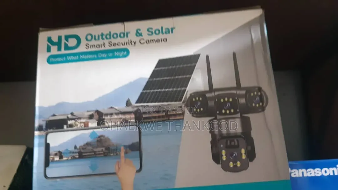 Solar 3lens 4g PTZ Camera