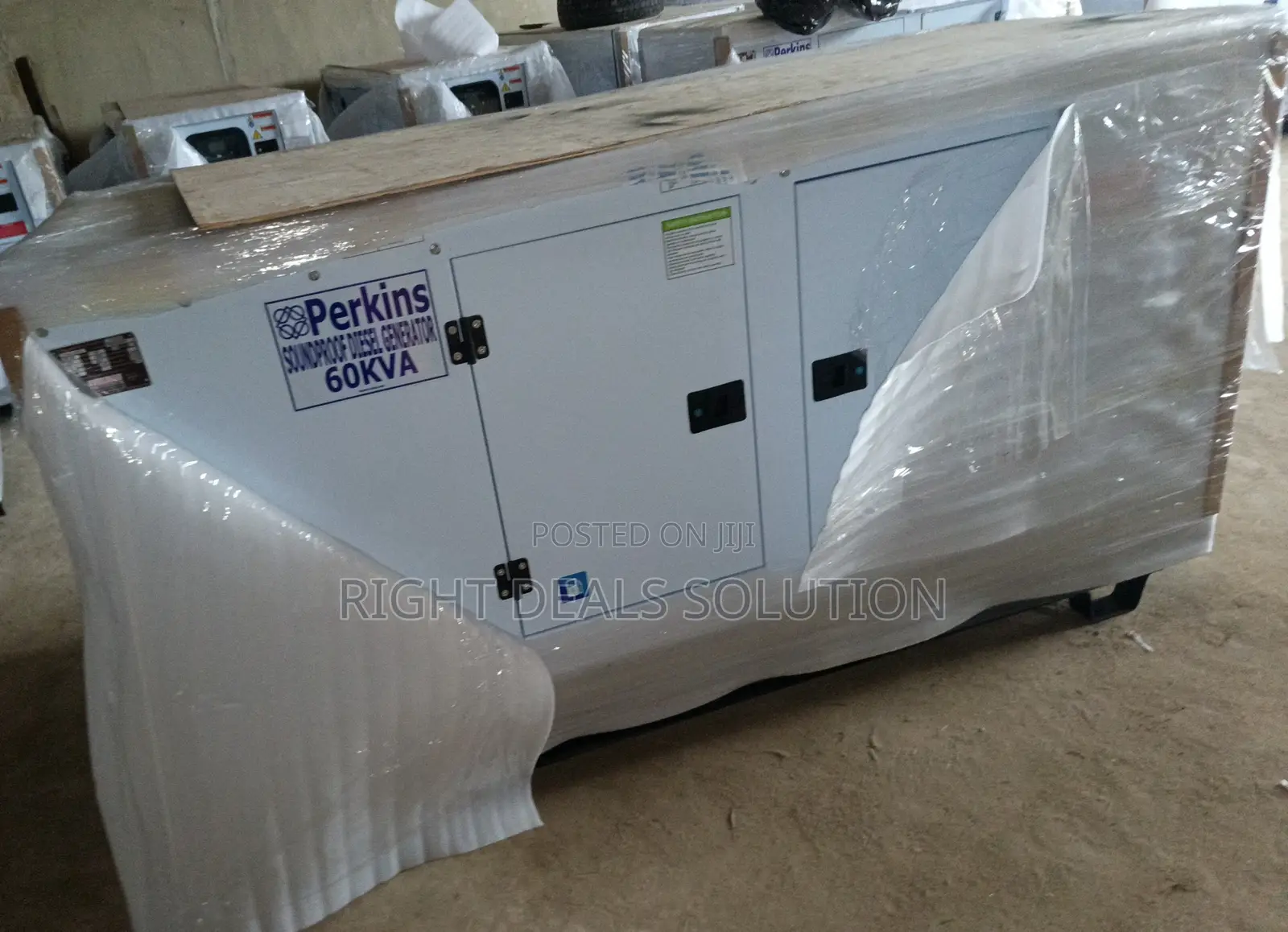 Perkins 60kva Generator With Premium-Set Engine