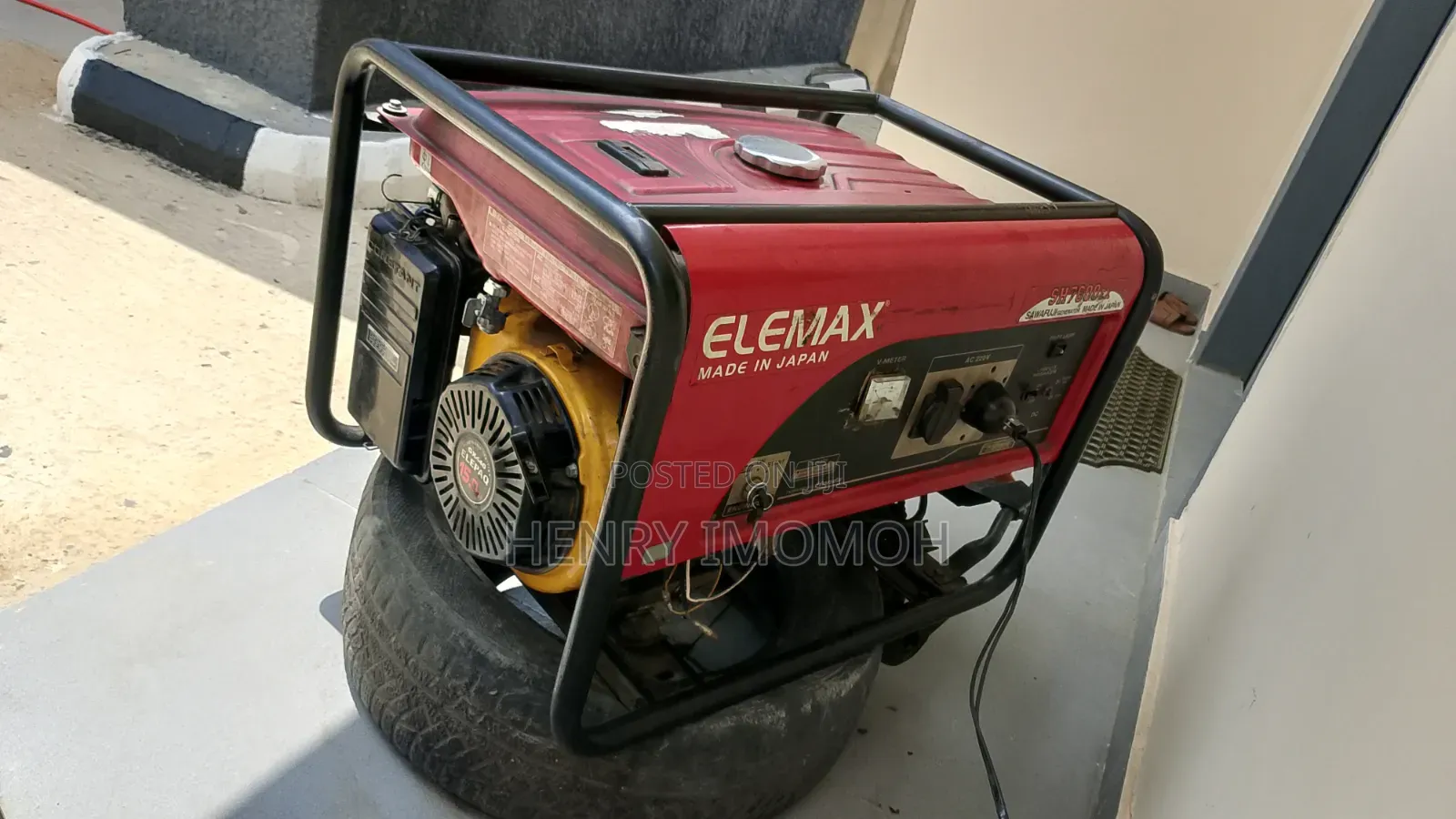 6.5kva Elemax Generator