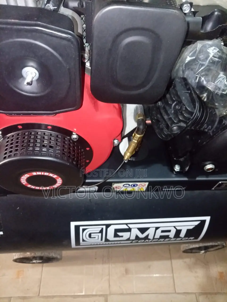 100ltrs Gmat Air Compressor (Diesel Engine Powered )