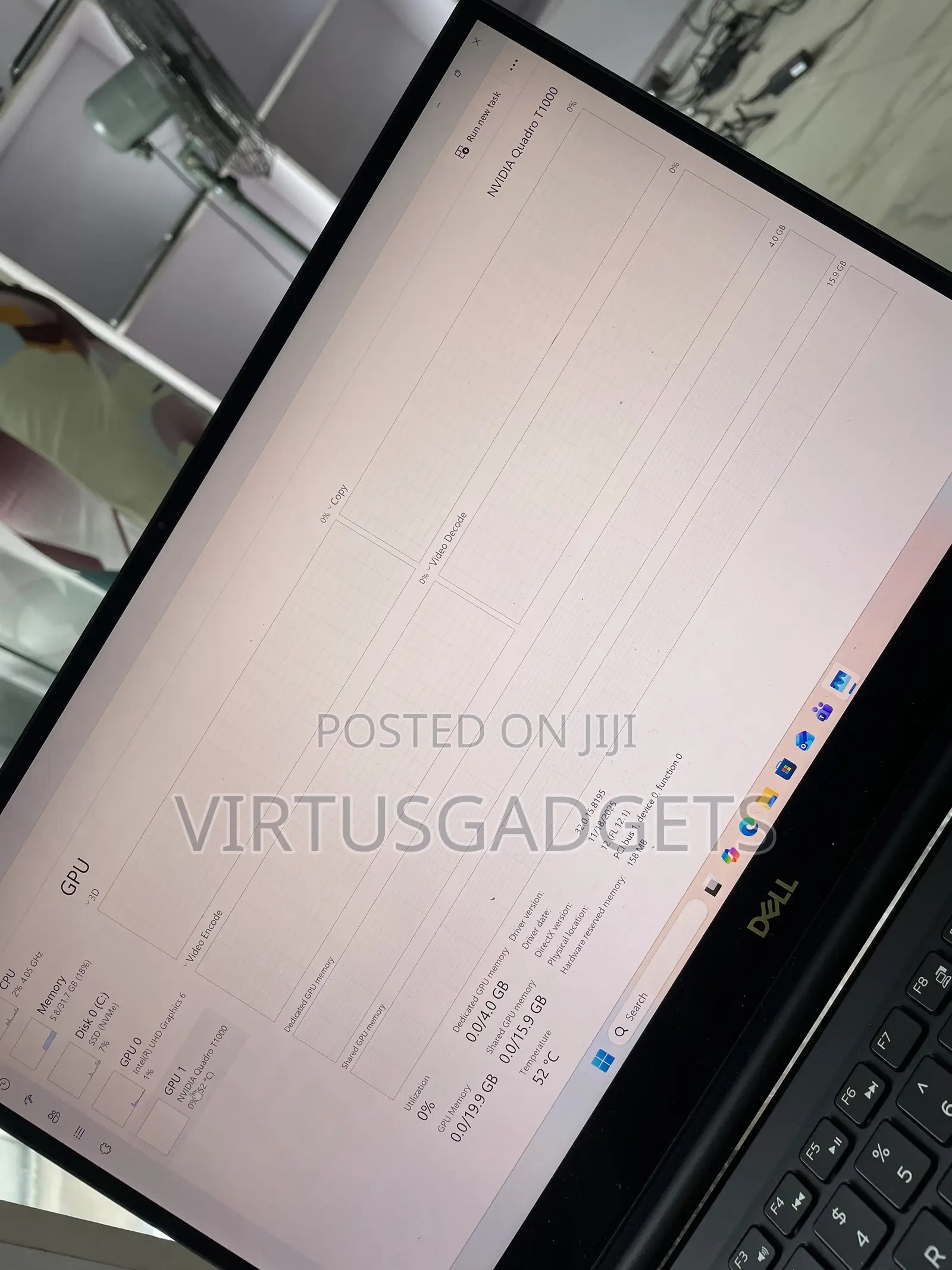 Laptop Dell Precision 5540 36GB Intel Core i7 SSD 512GB