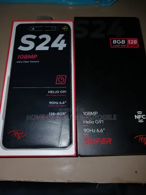 Itel S24 128 GB White