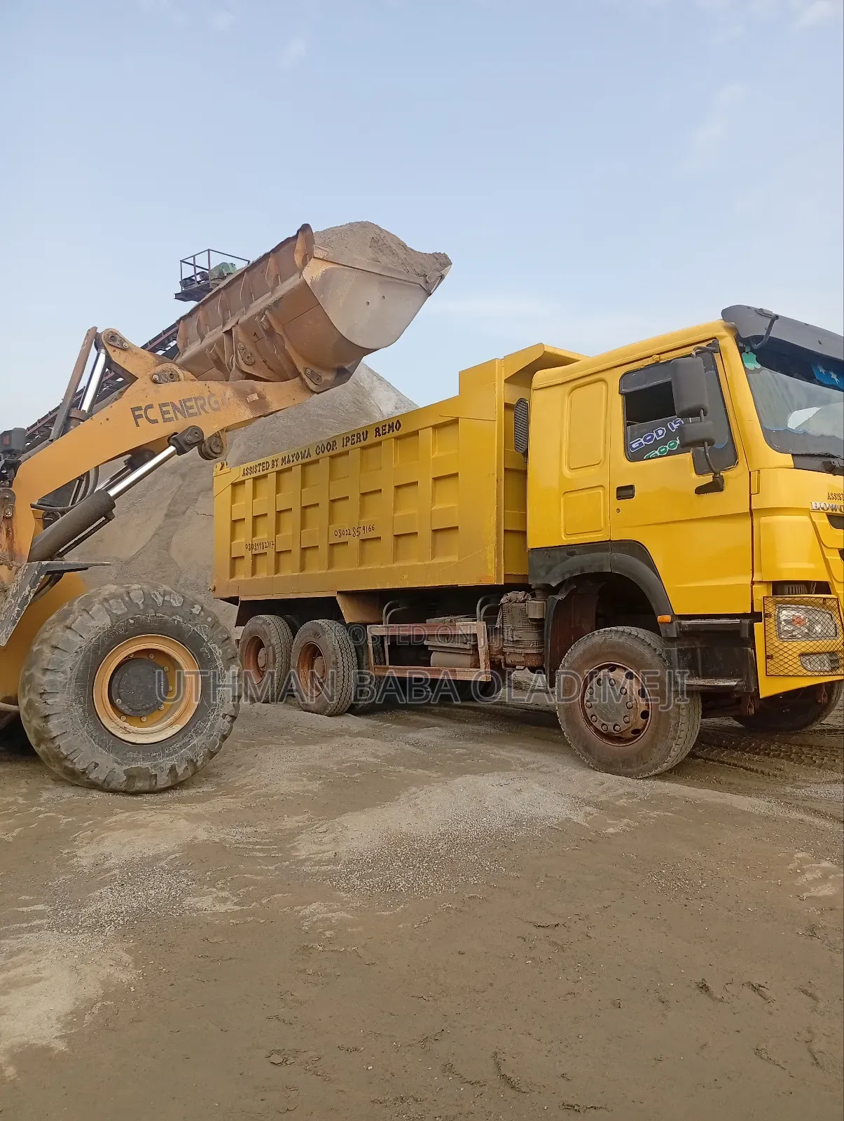 30tons Granite and Sharp Sand and Stone Dust