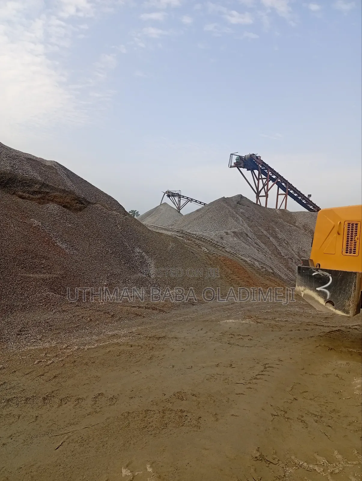30tons Granite and Sharp Sand and Stone Dust