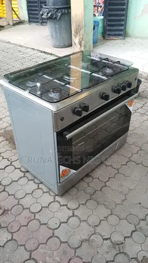 Maxi 60x90 5 Burner Gas Cooker With Oven Grill Solid Clean Uk Used