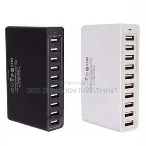 10 Ports Usb Charging Adapter (50w)