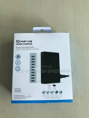 10 Ports Usb Charging Adapter (50w)