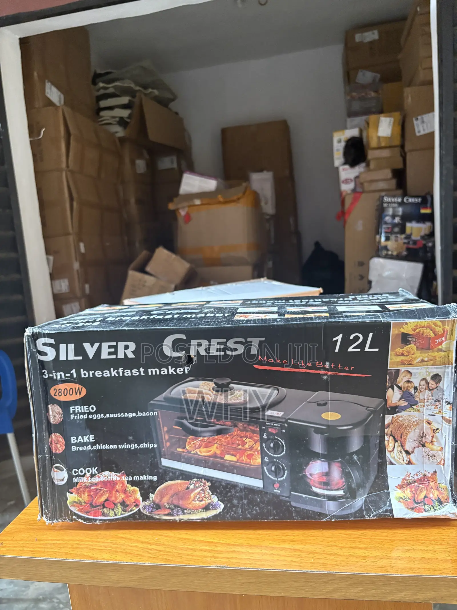 Silver Crest 3 in 1 Breakfast Maker 12l
