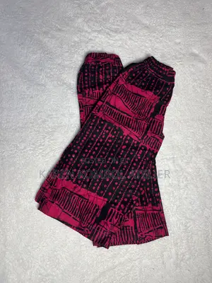 Unisex Ankara Palazzo Trouser