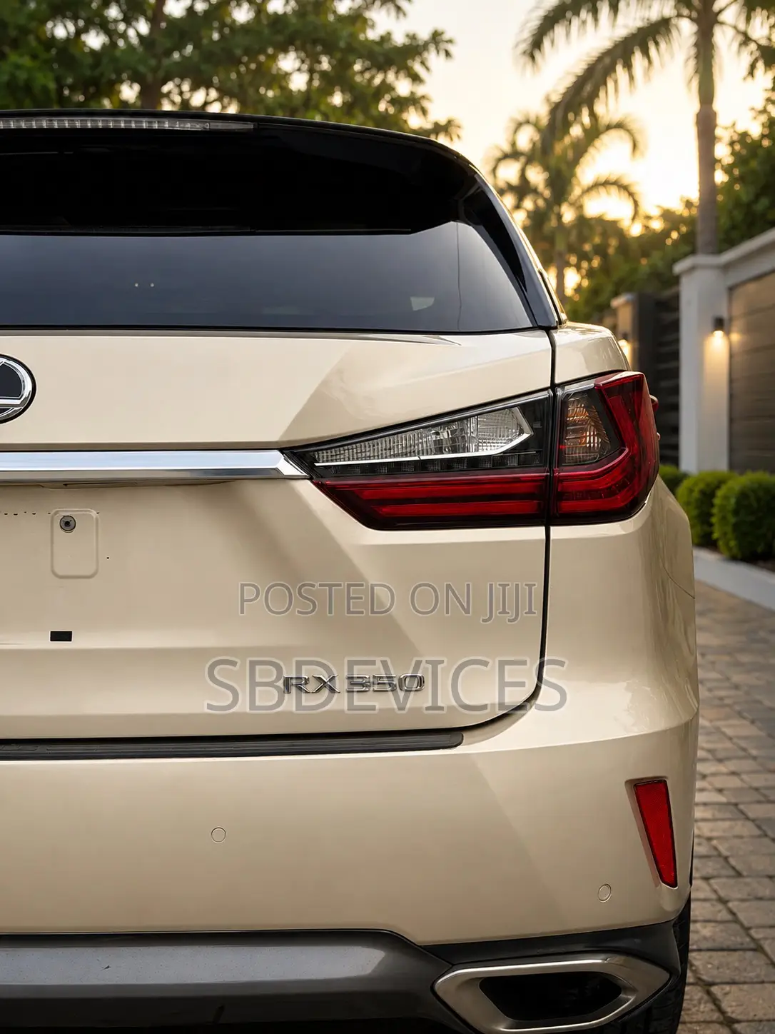 Lexus RX 2017 Gold