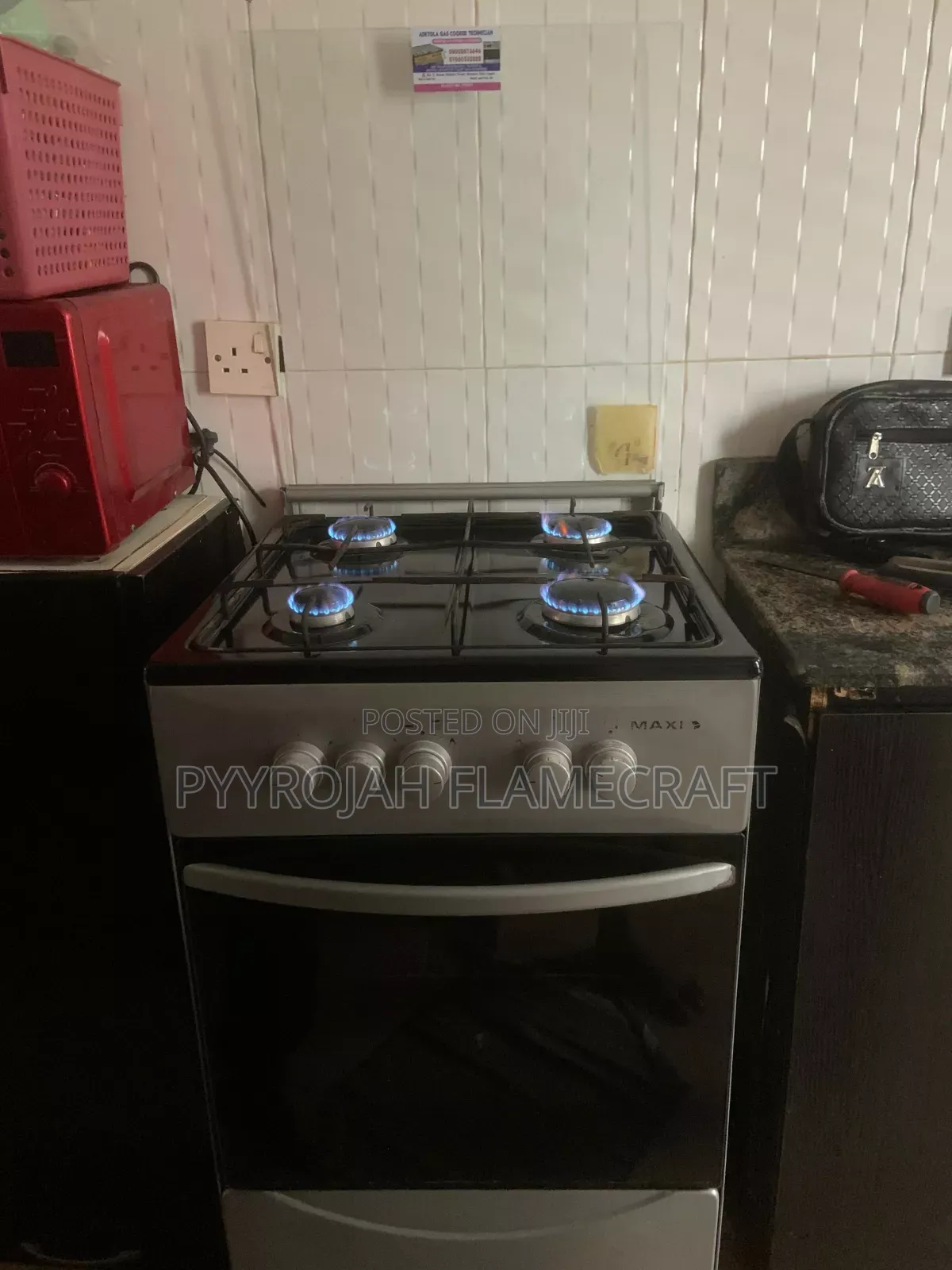 4-faced (Piped) Cooker With Oven And Grill