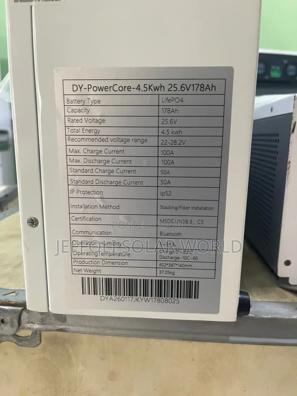 Jcns 4.5kwh 24v